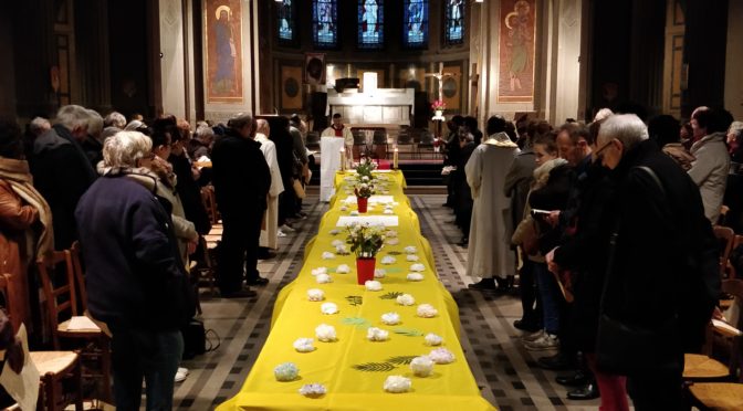 Jeudi Saint : Cène et lavement des pieds