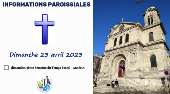 F.I.P. du dimanche du 23 avril 2023